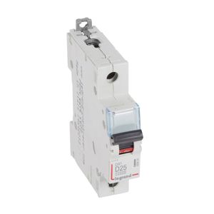 Legrand - Autom. DX³ 10000A/16kA 1P D25 230/400V - 1 module