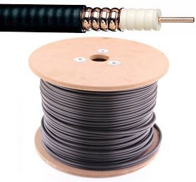 Coax kabel - 75 Ohm - Electrabel - 14mm - per meter of op rol - 7118