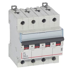 Legrand - Autom. DX³ 6000A/10kA 4P C03 400V 4 modules