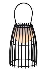 Lucide - FJARA - Lampe de table Extérieur - Ø 17,5 cm - LED Dim. - 1x0,3W 3200K - IP44 - Noir