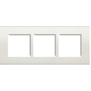 Bticino - LL-Plaque rectangul. 3x2 mod 57mm blanc