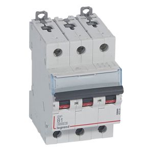 Legrand - Autom. DX³ 6000A/10kA 3P B01 400V - 3 modules