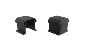 Esdec - ClickFit EVO - Capuchon d'extrémité sans support de pince d'extrémité, noir