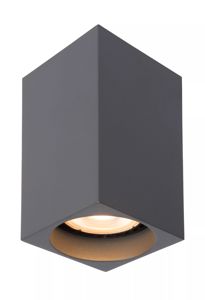 Lucide - DELTO - Plafondspot - LED Dim to warm - GU10 - 1x5W 2200K/3000K - Grijs