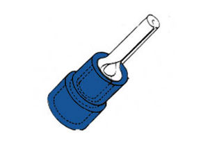 Velleman - Cosse femelle cylindrique bleu