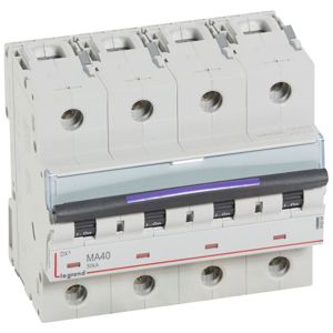 Legrand - Automaten DX³ MA 4P 40A 400V - 50KA - 6mod