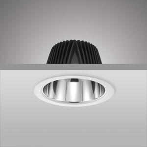 PROLUMIA - LED downlight, ø165mm, 14W, zwart 3000K, sparing ø150mm, dimbaar