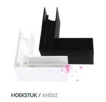 UNI-BRIGHT - Track 48V - Hoekstuk - Wit