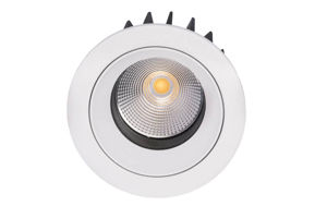 UNI-BRIGHT - Trend Led Downlight Rond Wit- 9W / 560Lm / 500Ma / 3000K Incl. Driver