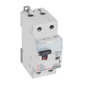 Legrand - Diff. aut. FN 30mA C25 AC 6000A/10kA - 1 module