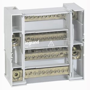 Legrand - Repartiteur modulaire 4p 250 A 12 connexions - 42 kA - 9 mod.