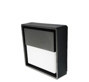 SG LIGHTING - Frame Square Wall Zwart Led 3000K