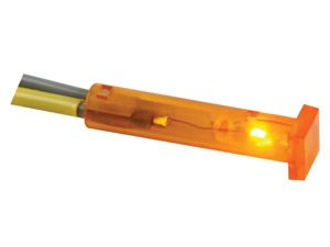 Velleman - Vierkante signaallamp 7 x 7mm 220v oranje
