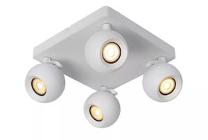 Lucide - FAVORI - Spot plafond - 4xGU10 - Blanc