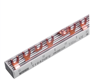 Pollmann - Kamgeleider met vork 4-polig 16mm² verdeeld 20 mod. (L1N, L