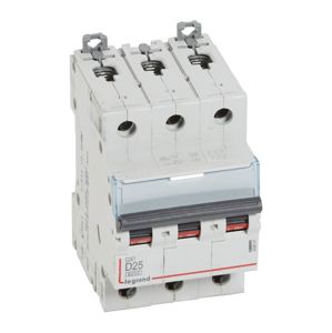 Legrand - Autom. DX³ 6000A/10kA 3P D25 400V 3 modules