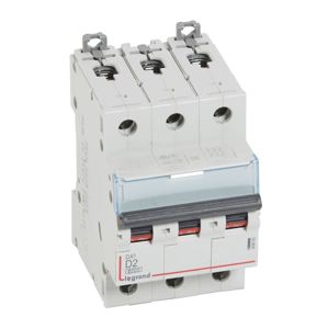 Legrand - Disj. DX³ 6000A/10kA 3P D02 400V 3 modules