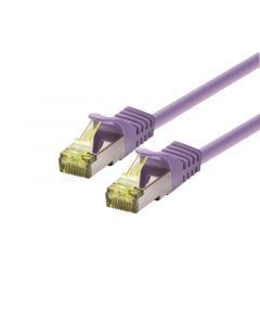 Logon - Patch Cable Sftp/Awg26/Lsoh 0.5M - Cat6A 500Mhz - Violet