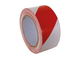 Velleman - Markeertape - 50 mm x 33 m - rood/wit