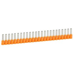 Legrand - Embout Starfix section 4 mm² 10x25-orange-collerette isol.