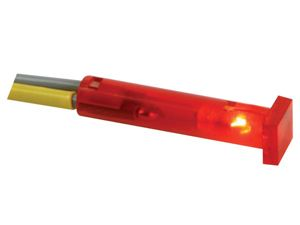 Velleman - Vierkante signaallamp 7 x 7mm 24v rood