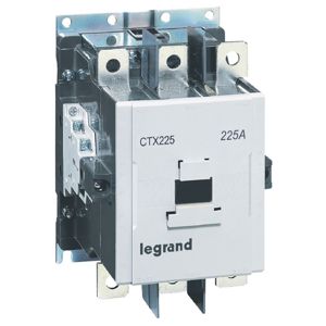 Legrand - Cont.3P CTX³225 225A 24V AC/DC 2NO+2NF - bornes à vis
