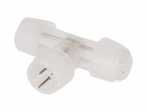 Velleman - Connecteur en forme de "t" pour flexibles lumineux et flexibles lumineux à led - 1 pc