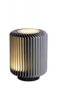 Lucide - TURBIN - Lampe de table - Ø 10,6 cm - LED - 1x5W 3000K - Gris