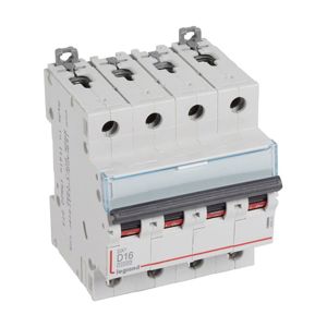 Legrand - Autom. DX³ 10000A/16kA 4P D16 400V - 4 modules