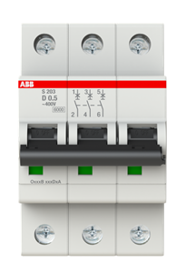 ABB - Automaat S200 3P D 10 6Ka