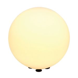 SLV LIGHTING - ROTOBALL FLOOR 40 EXTÉRIEUR, BLANC, E27, MAX. 24W, IP44