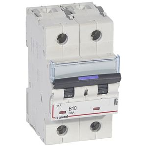 Legrand - Automaten DX³ 2P B 10A 230/400V - 50KA - 3mod