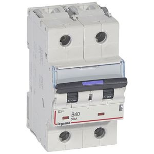 Legrand - Automaten DX³ 2P B 40A 230/400V - 50KA - 3mod