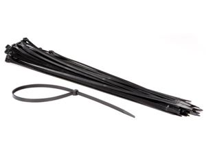 Velleman - Set met nylon kabelbinders - 8.8 x 610 mm - zwart (50 st.)