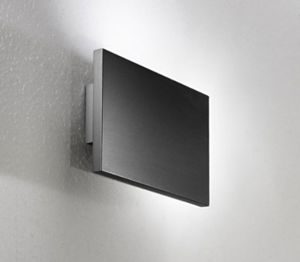 ICONE LUCE - TRATTO Wall Dual Emission Led 16,8W 2700K Power Unit Incl. Black DIMMABLE