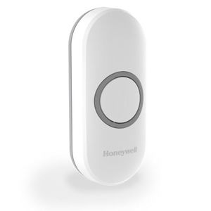 Honeywell - Bouton poussoir sans fil et LED de confirmation – Portrait, Blanc