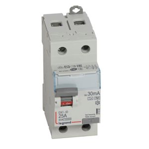 Legrand - Diff schak DX³ 2P 30mA 25A Type HPI - 2 modules