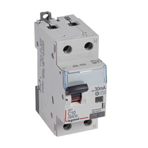 Legrand - Diff. aut. FN 30mA C10 AC 6000A/10kA - 1 module