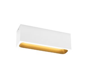 Wever & Ducré - Pirro Opal Ceiling Surface 4.0 Led 12W Cri90 2700K White + Gold Detail