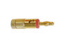 Velleman - Banana plugs 4mm gold - red